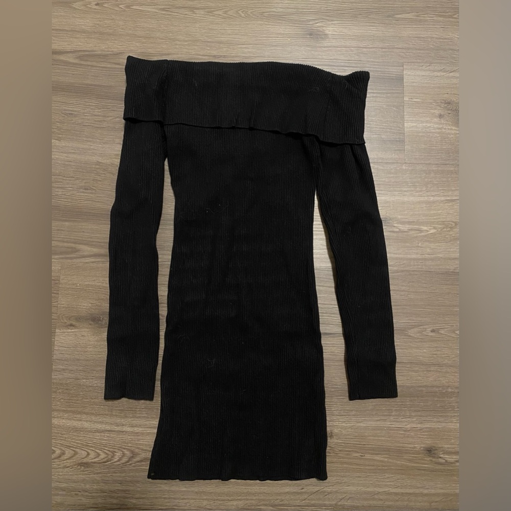Edikted Emma Fold over knitted dress- Size M/L - Picture 8 of 10